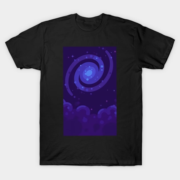 background galaxy T-Shirt by background galaxy